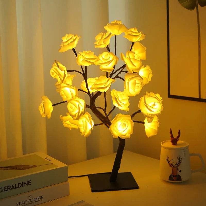 LED Rose Tree Lights 24LEDs