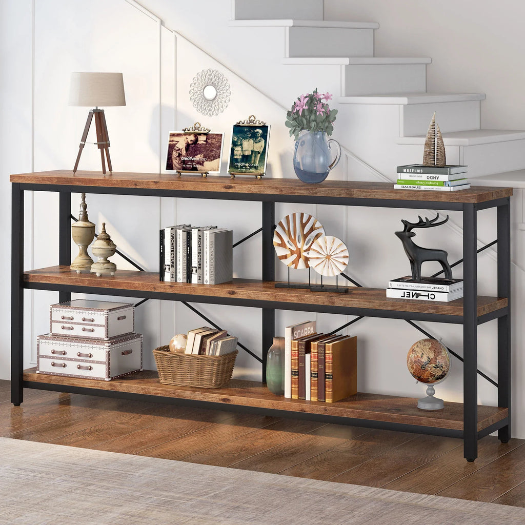 3-Tier Console Table, 70.9"