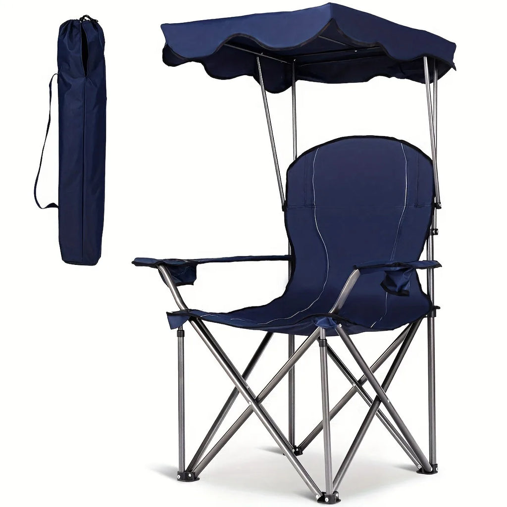 Portable Folding Beach Canopy Chair
