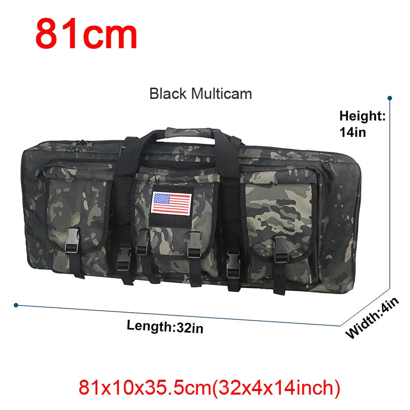 32 38 42 48 inch Tactical Double Rifle Case