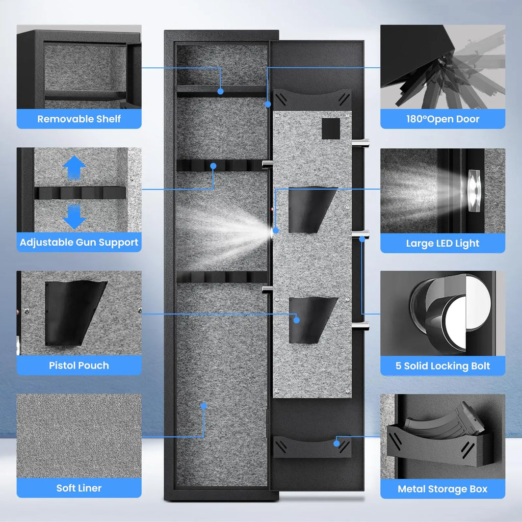 Biometric Fingerprint Gun Safe