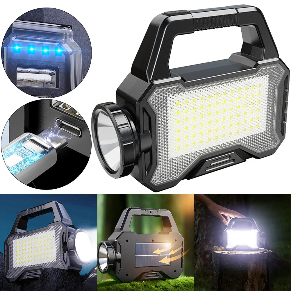 Solar Camping Lantern Long Range Outdoor