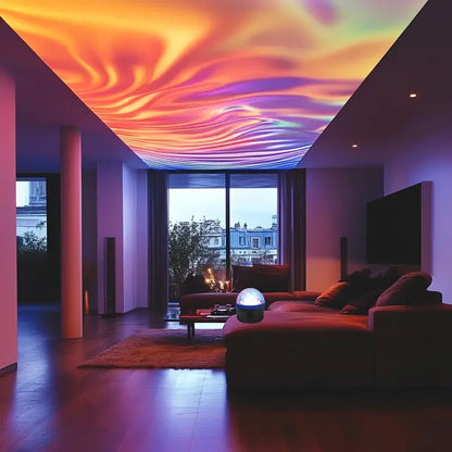 Rotating  lighting projector