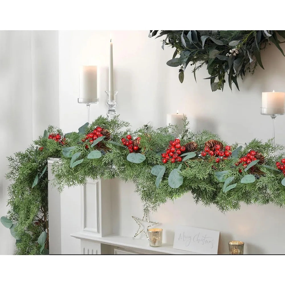 6ft Pine Christmas Garland