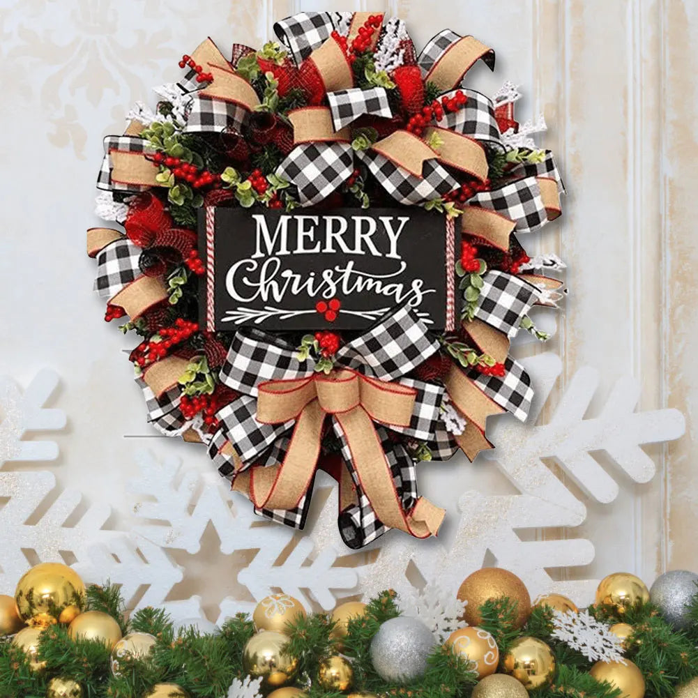 Christmas Holiday Art Wreath