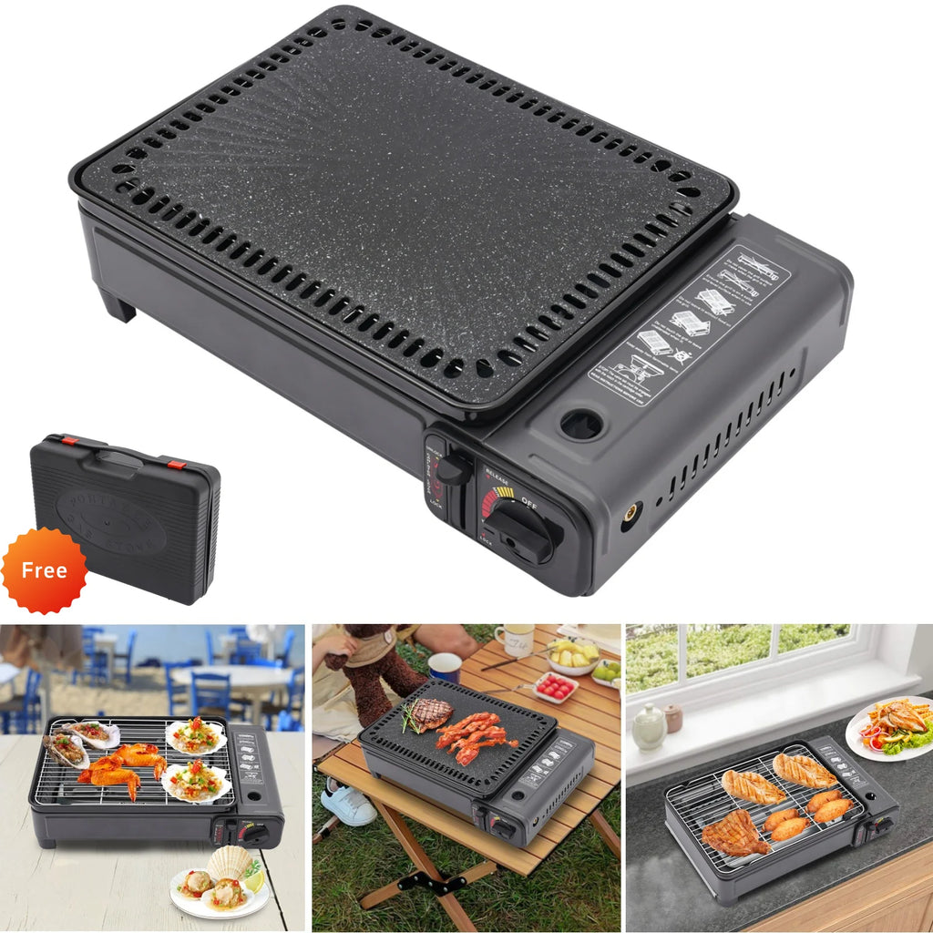Portable BBQ Stove Butane Grill Stove