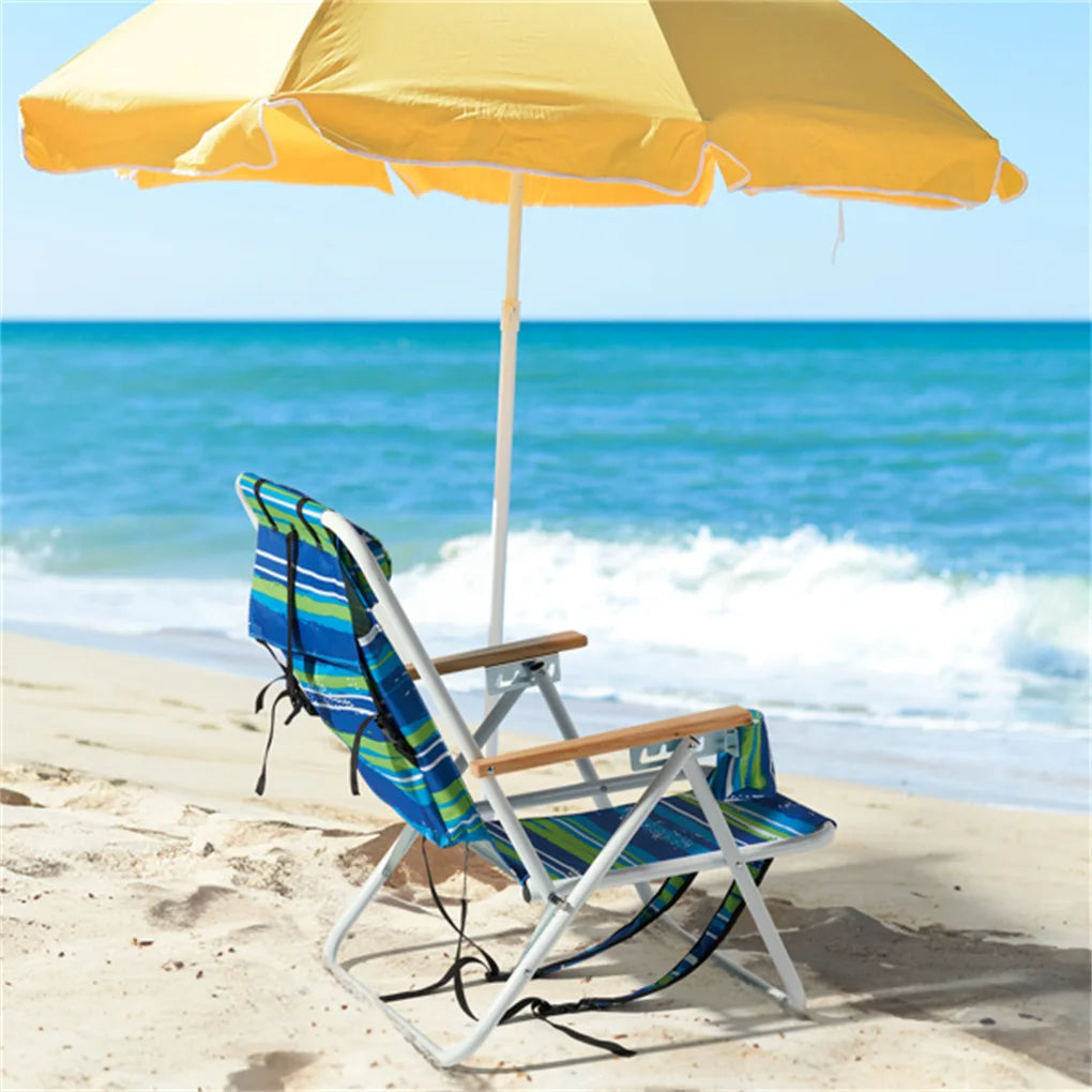 2PCS/SET Folding Beach Chair for Adults