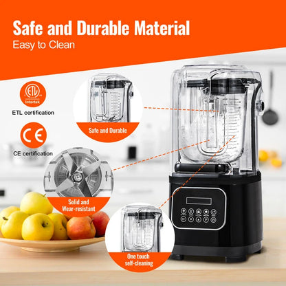 2L Smoothie Blender Commercial Grade