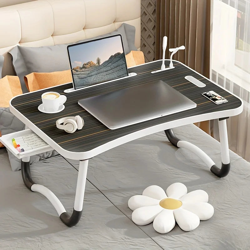 Portable Laptop Desk with USB Light