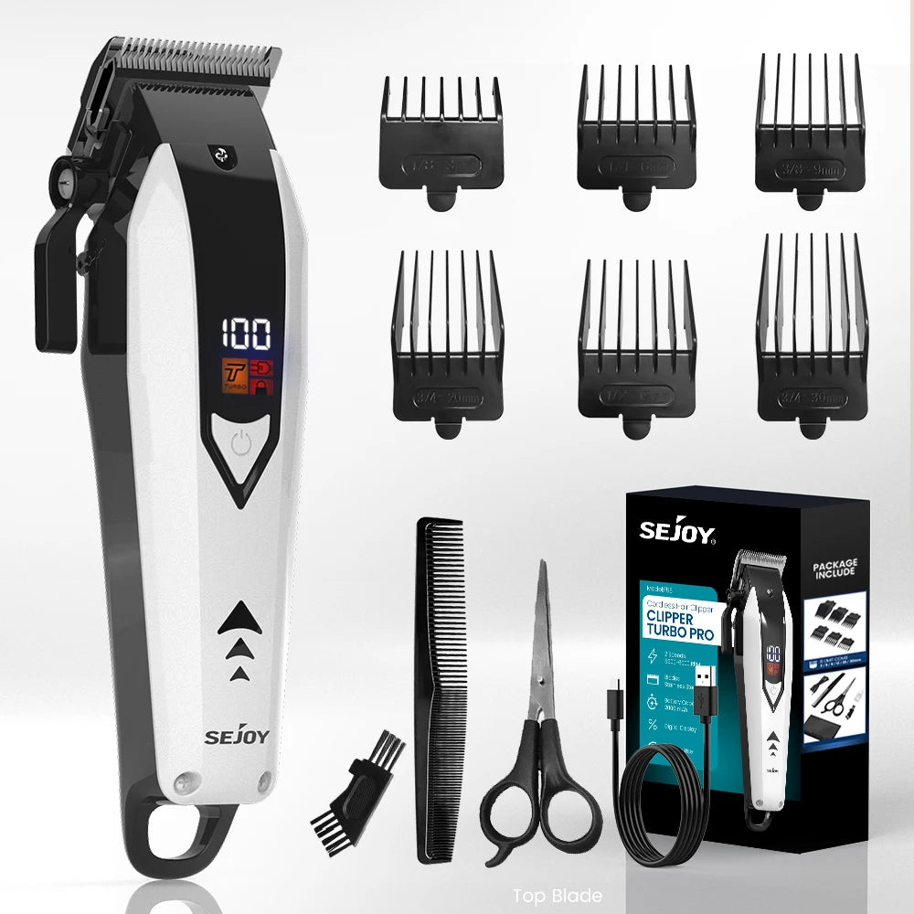 Portable Combo Kit Barber Hair Clipper For Men