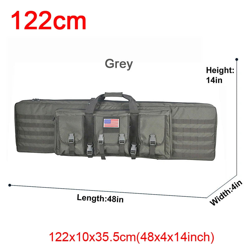 32 38 42 48 inch Tactical Double Rifle Case