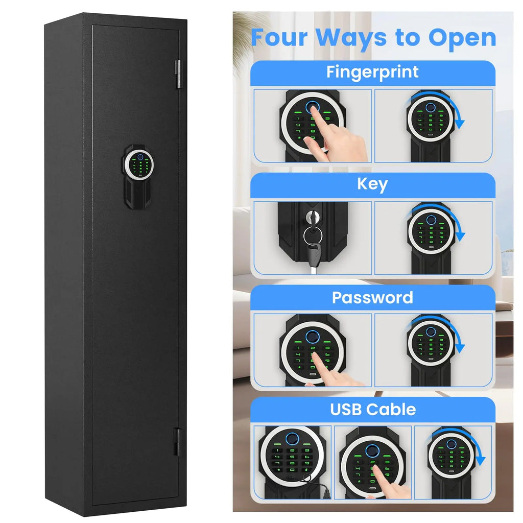 Biometric Fingerprint Gun Safe