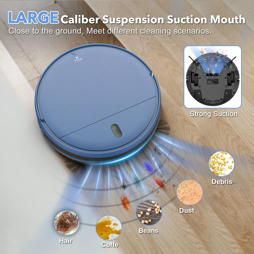 Wet Mopping Robot Vacuum Cleaner Electric Sweeper
