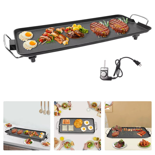 Smokeless Outdoor Electric BBQ Grill Portable