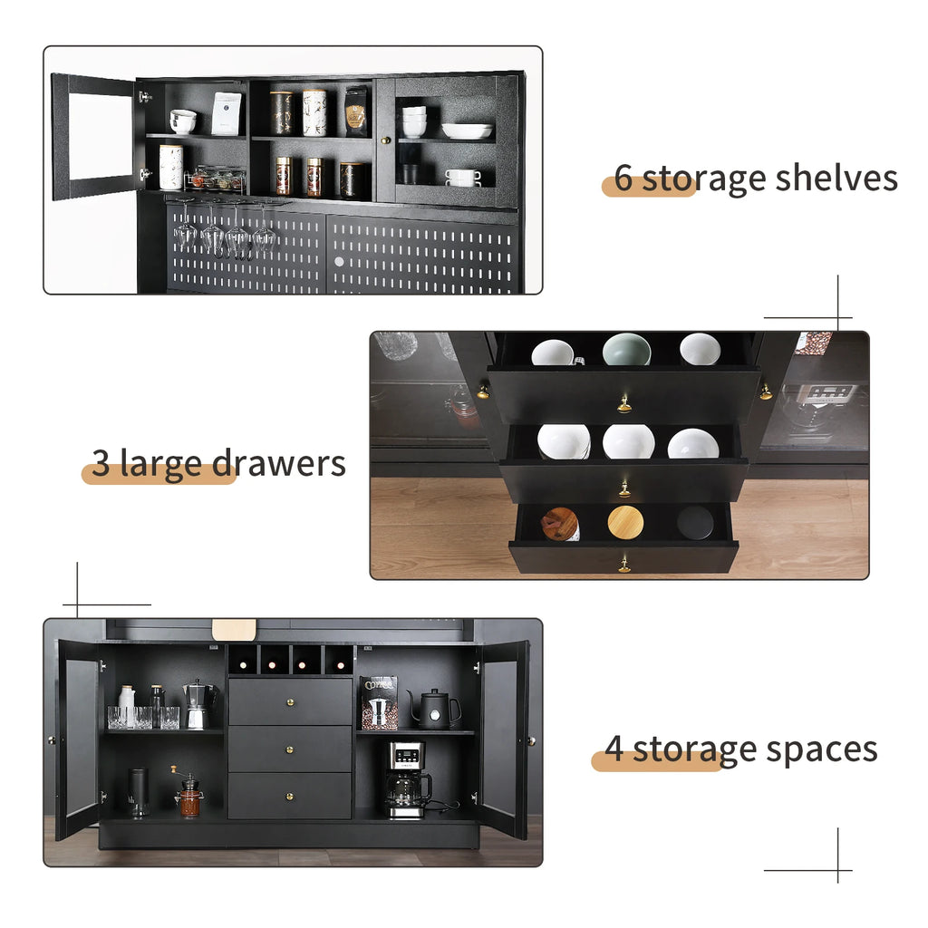 Pantry Cabinet, Kitchen Storage Cabinet