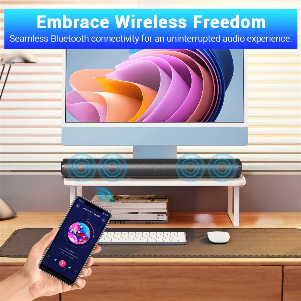 Sound Bar TV Sound System Bluetooth Speaker