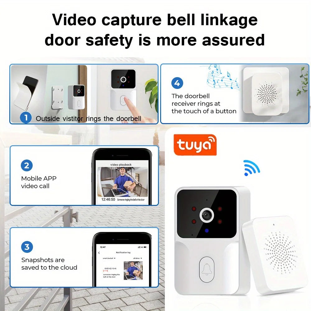 Smart Video Doorbell Camera HD