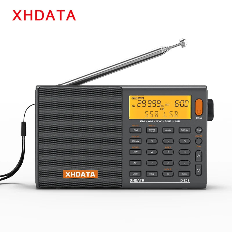 AM/FM/SW/MW SSB AIR RDS Full Band Portable Radio