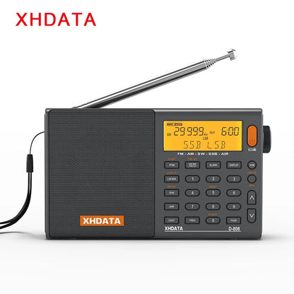 AM/FM/SW/MW SSB AIR RDS Full Band Portable Radio