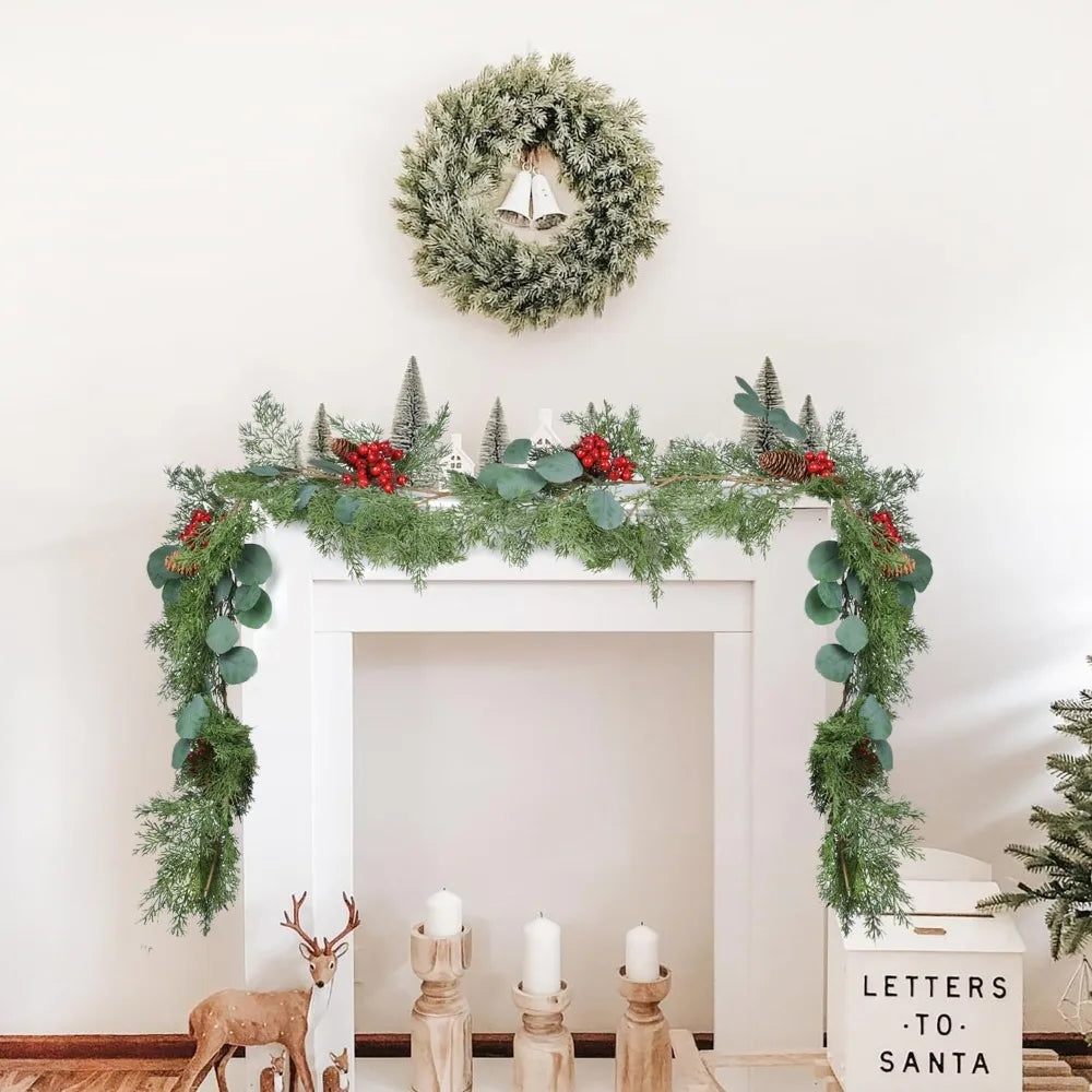 6ft Pine Christmas Garland