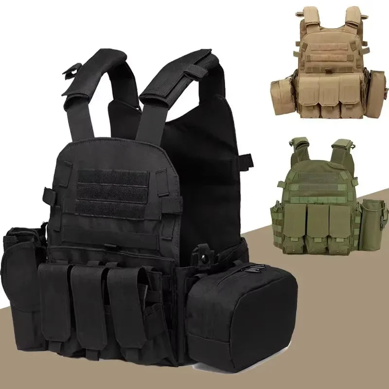 Nylon Tactical Vest Body Armor Hunting