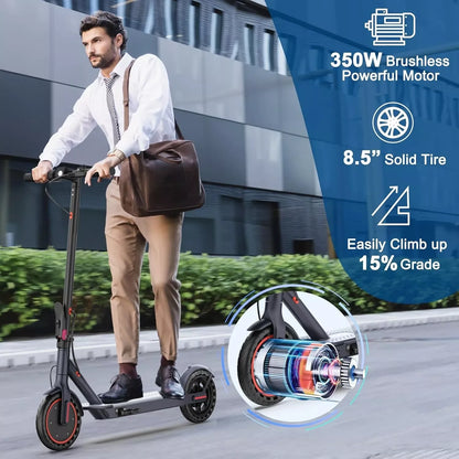 Electric Scooter 350W 19mph APP Smart