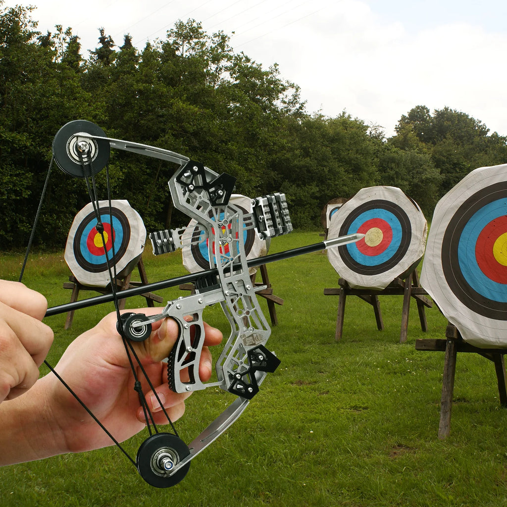 Archery 10.2" Mini Compound Bow and Arrows Set