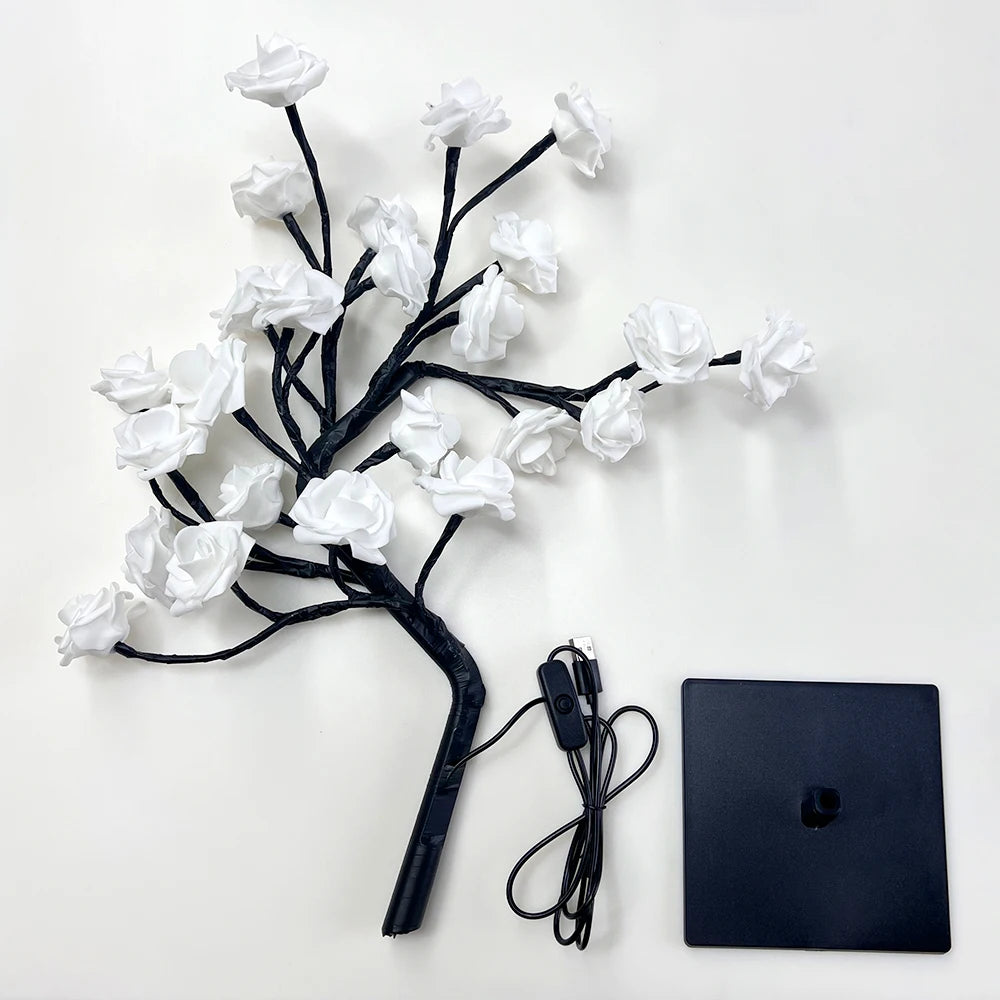 LED Rose Tree Lights 24LEDs