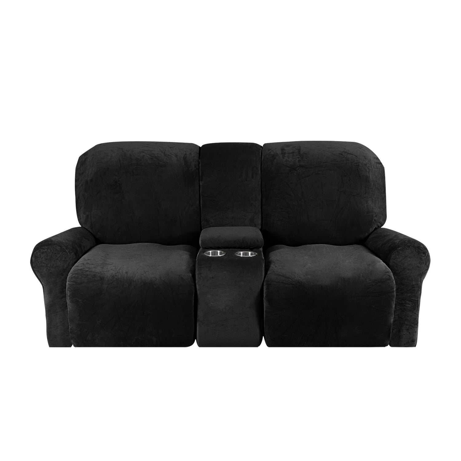 Recliner 2 Seater Sofa Covers with Cup Holders