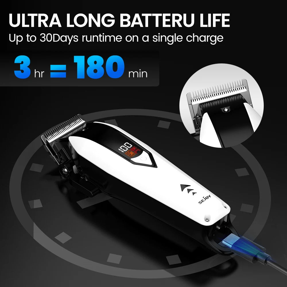 Portable Combo Kit Barber Hair Clipper For Men