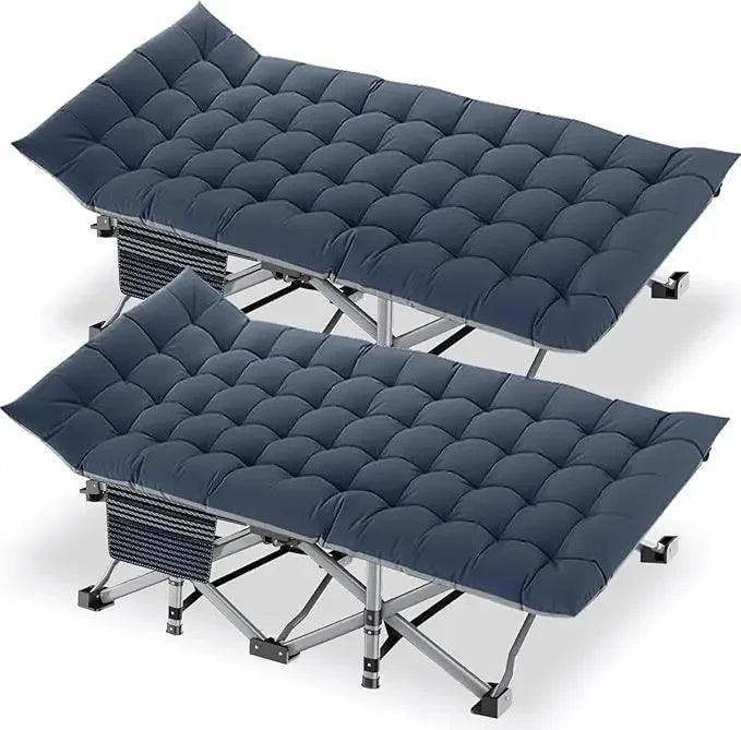 Folding Camping Cot with Mattress,