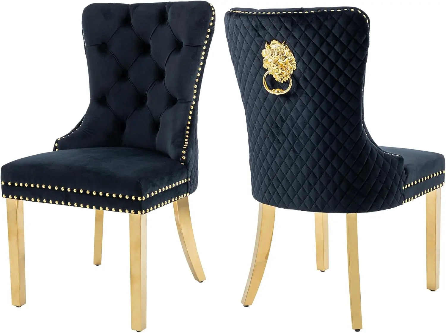 Velvet Dining Chairs Set of 2