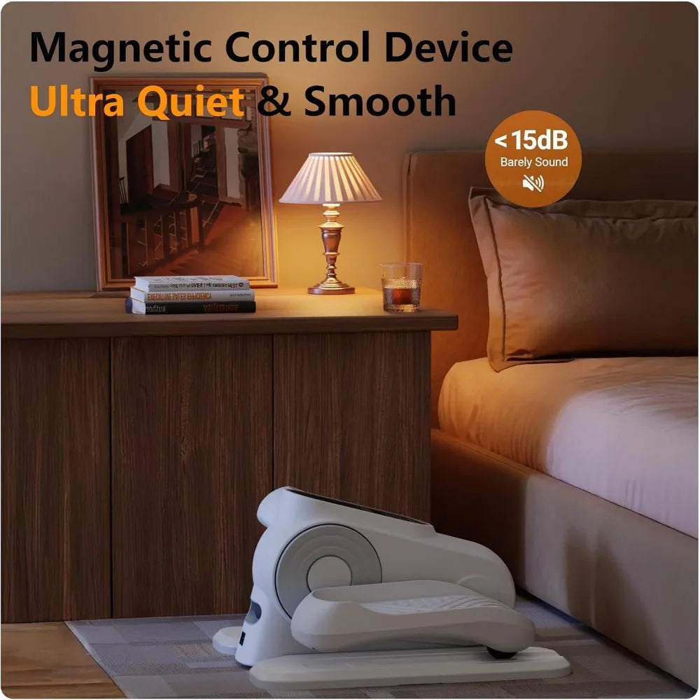 Under the desk elliptical leg fitness machine