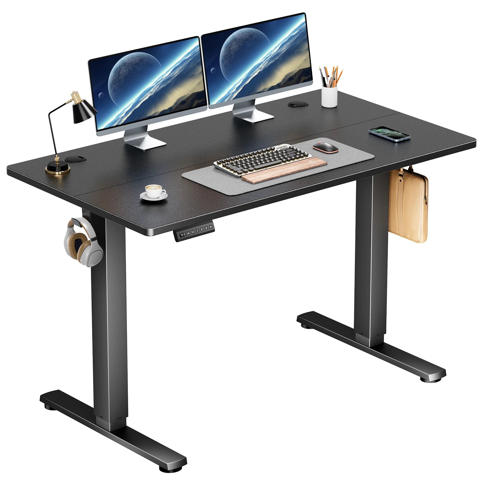 Electric Sit Standing Desk Height Adjustable 40x24