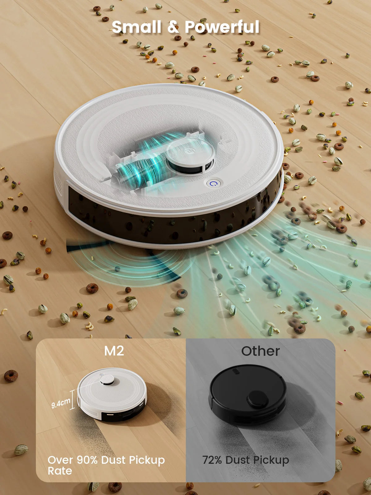 Robot Vacuum Cleaner, Laser Navigation
