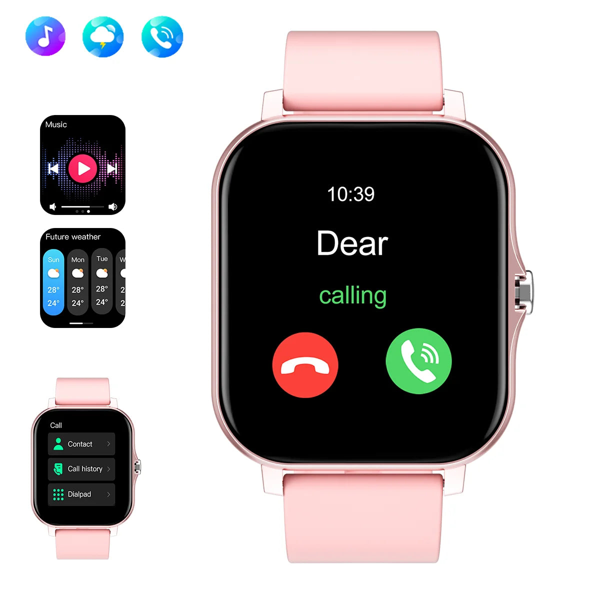 For Smart Watch With Wireless Calling