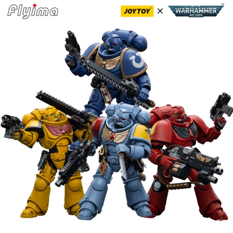 Warhammer 40,000 1/18 Action Figure Intercessor Series [4PCS/Set] Model Toy Gift