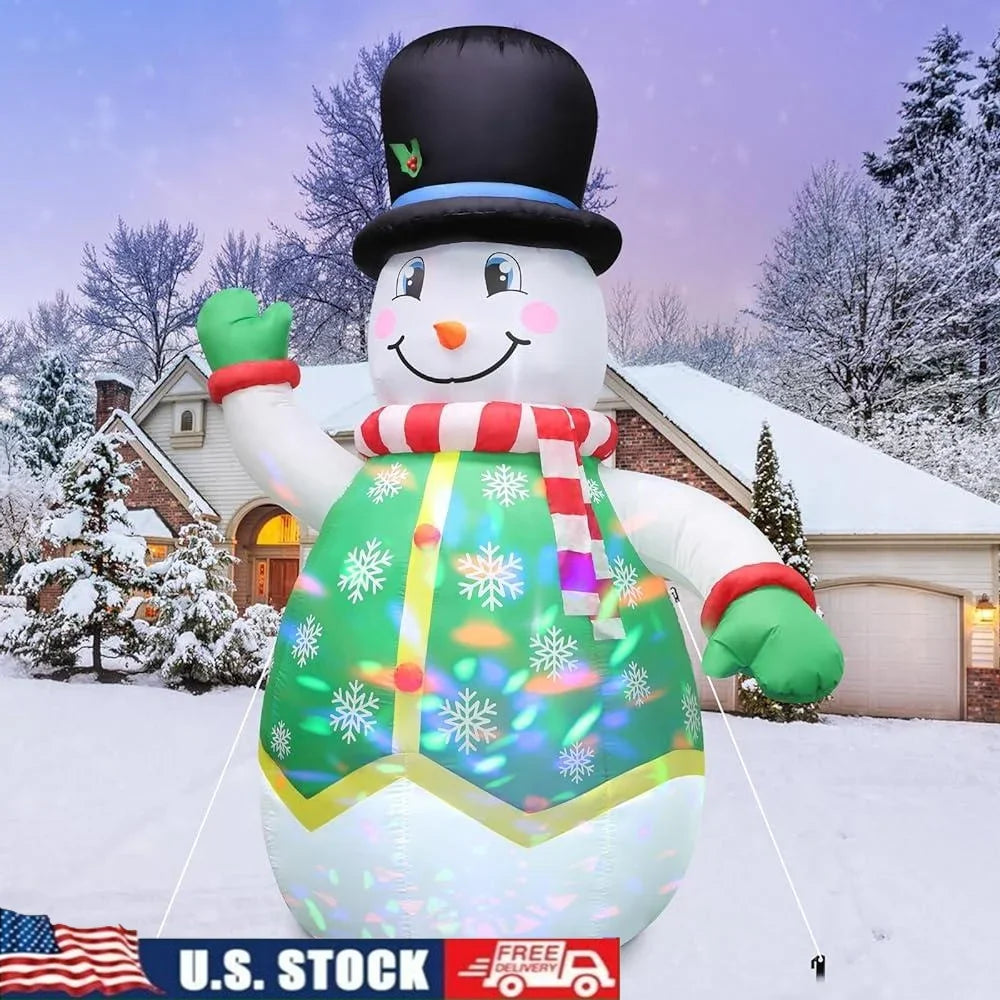 8FT Inflatable Christmas Snowman