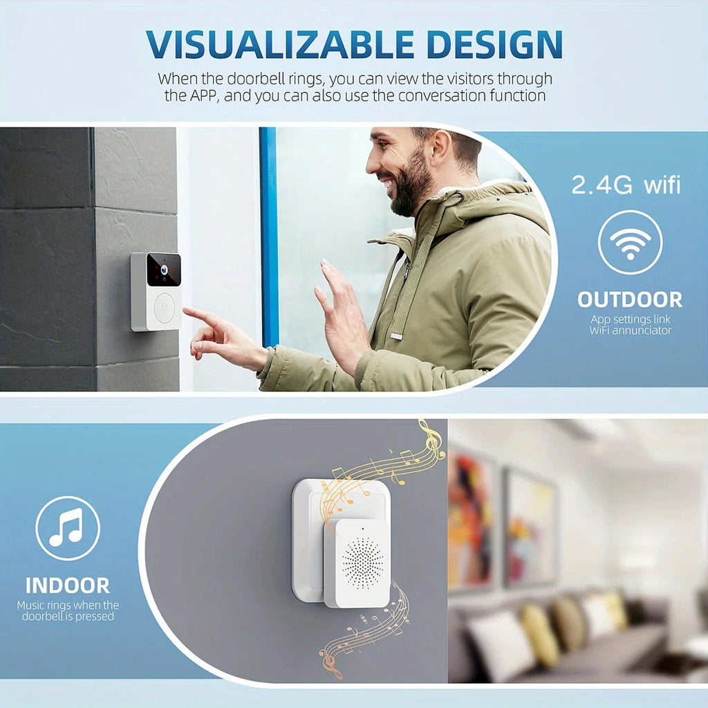 Smart Video Doorbell Camera HD