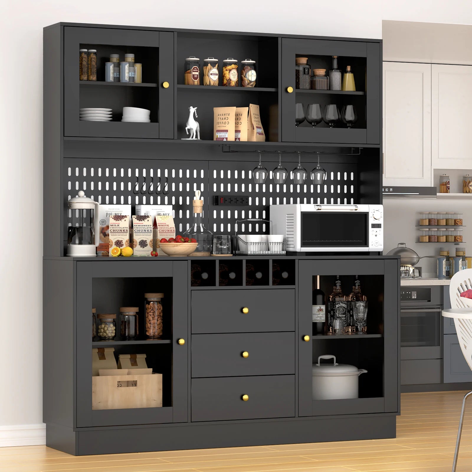 Pantry Cabinet, Kitchen Storage Cabinet