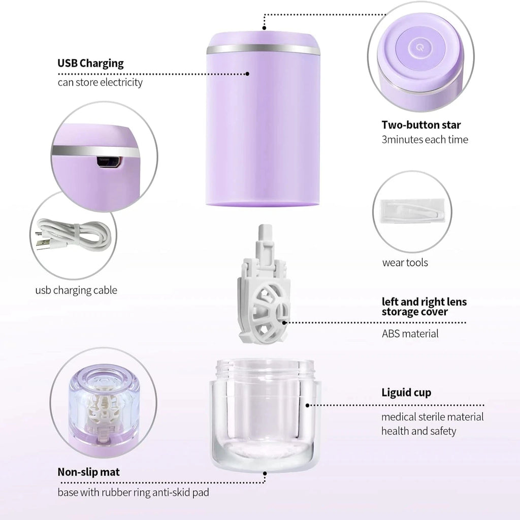 Ultrasonic Contact Lens Cleaner