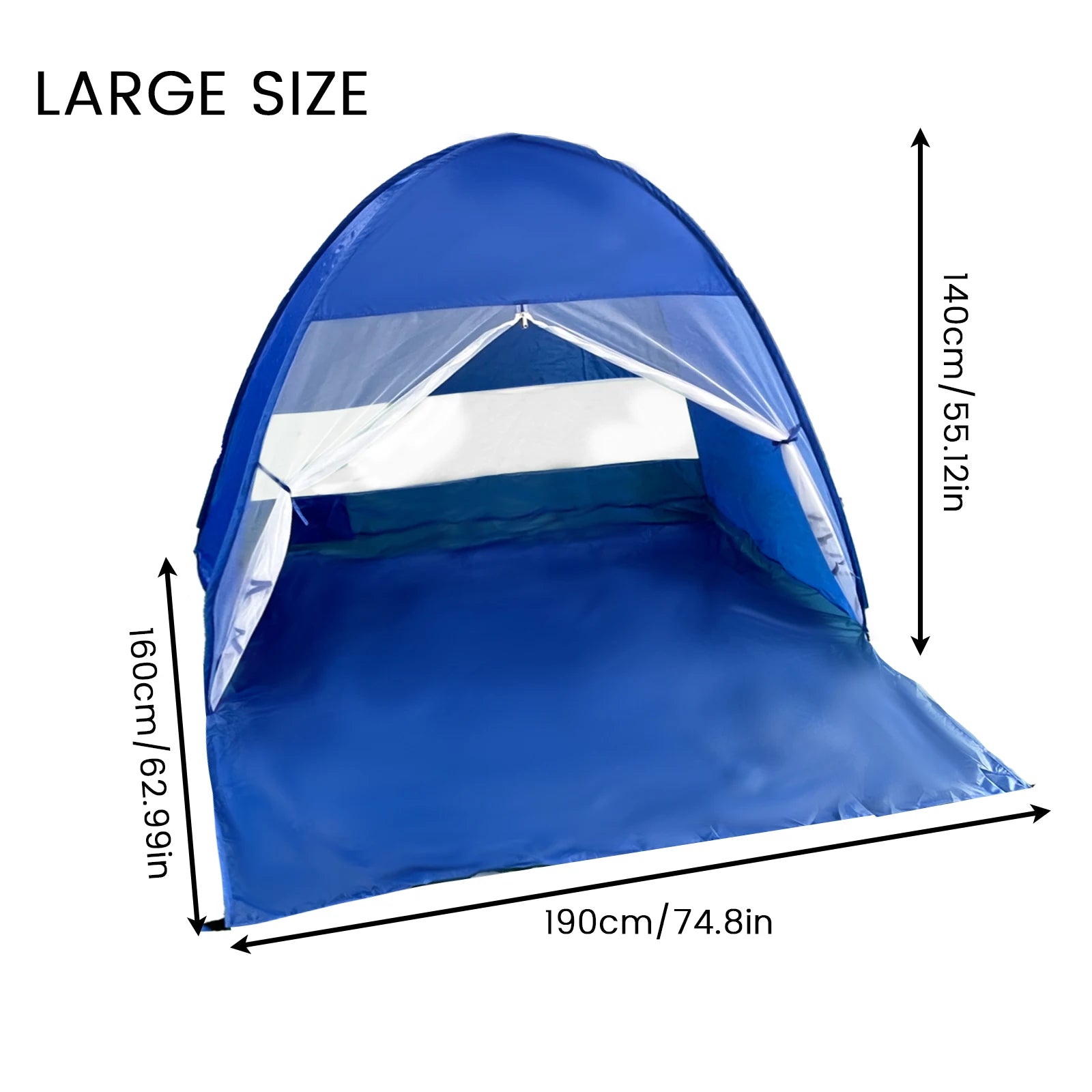 Pop-up beach tent,with handbag