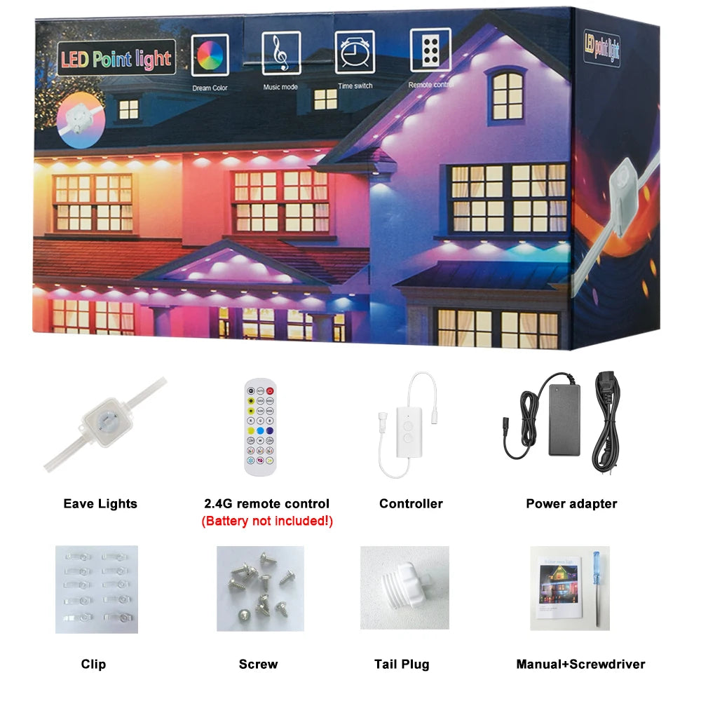 LED Strip Light for House w/Remote