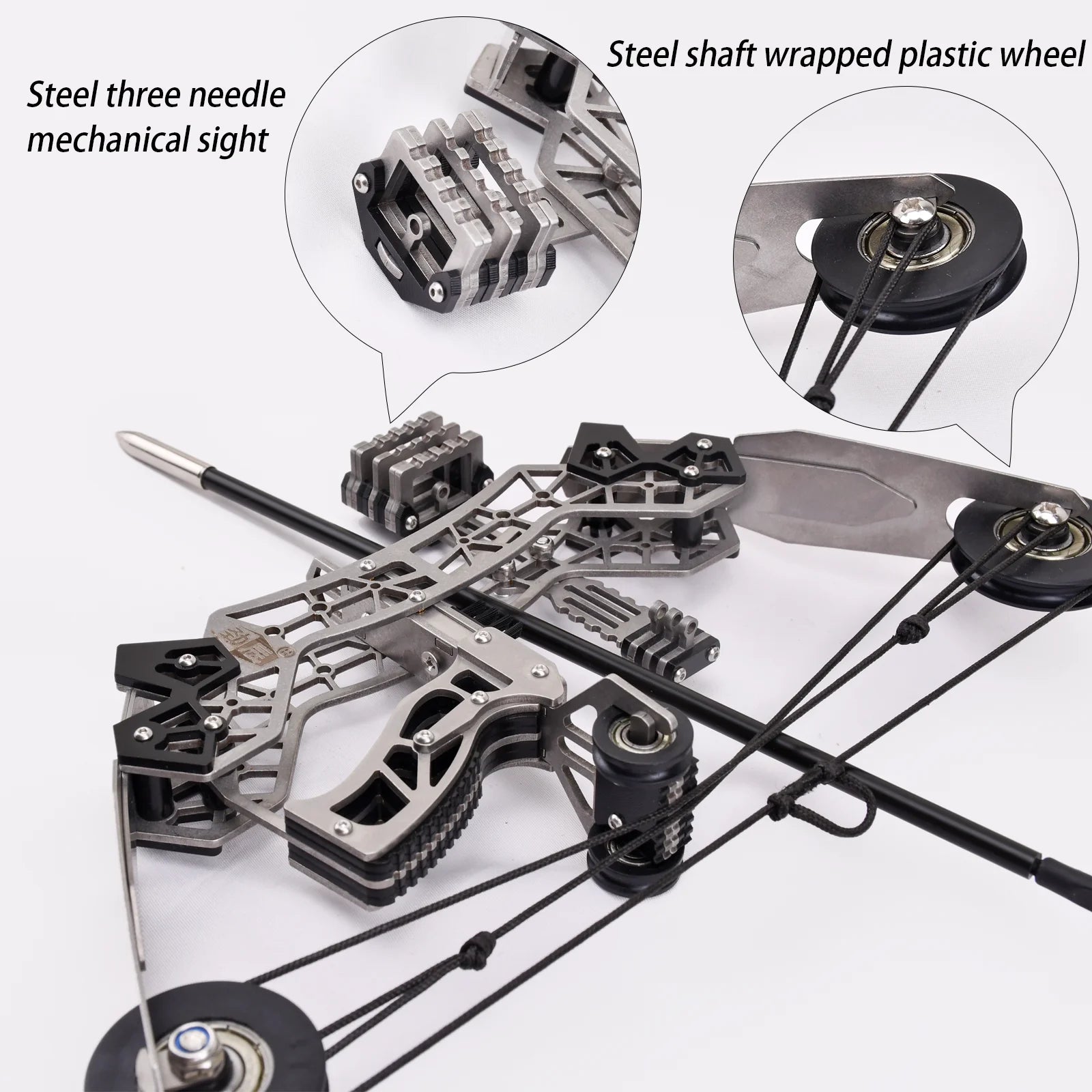 Archery 10.2" Mini Compound Bow and Arrows Set