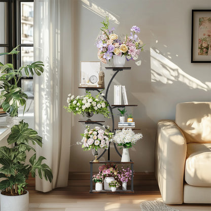 Tree-Shaped Industrial Plant Stand