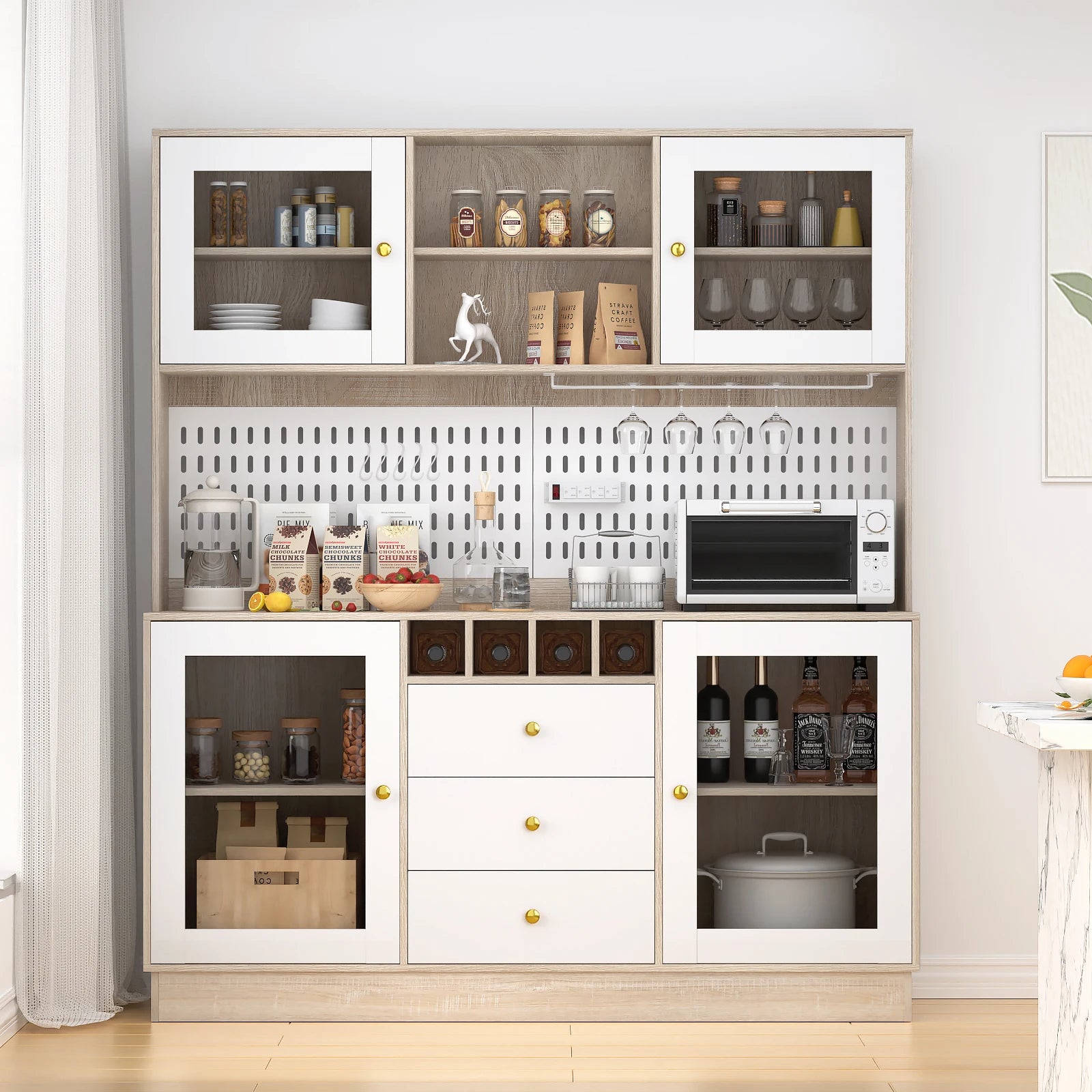 Pantry Cabinet, Kitchen Storage Cabinet