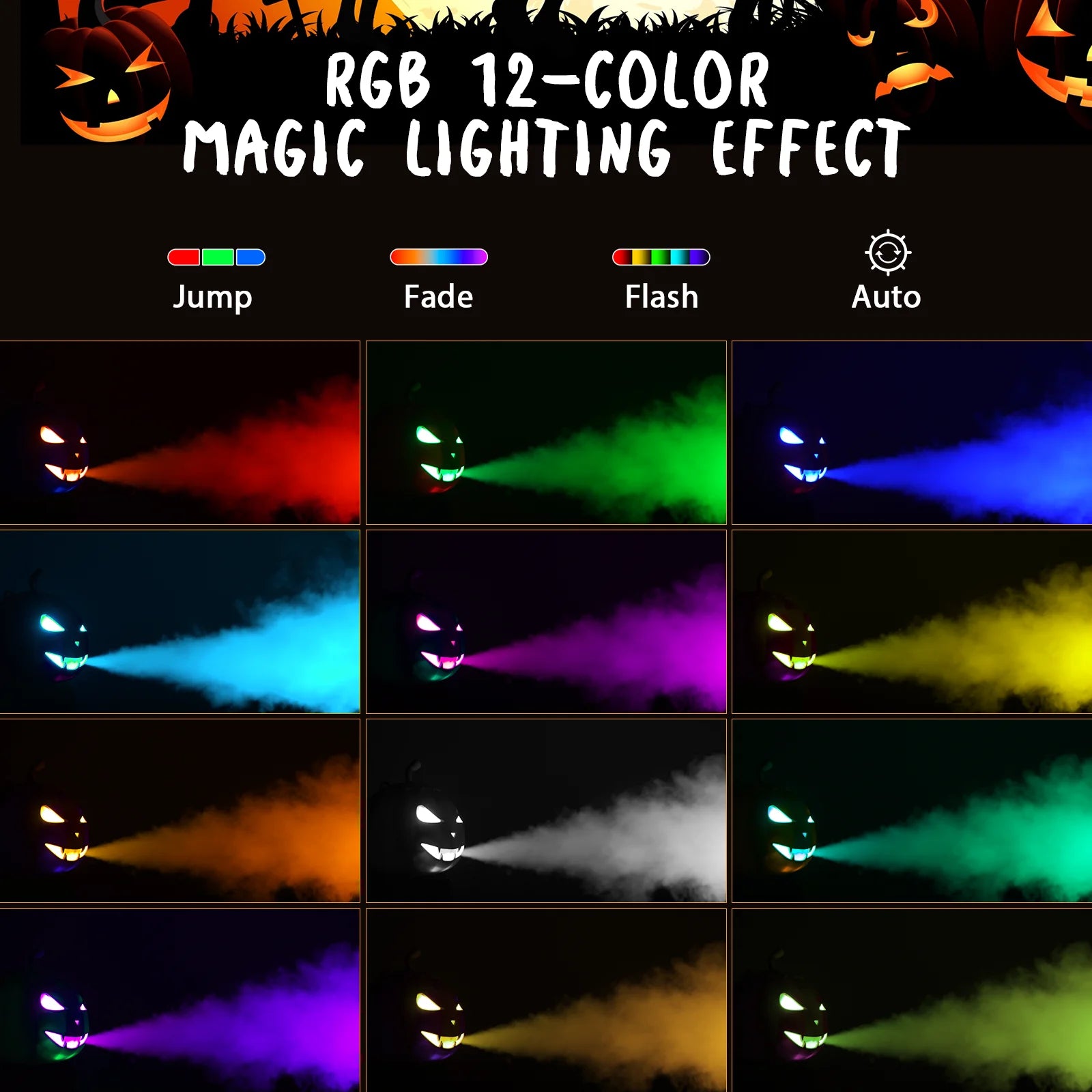 800W Fog Machine Halloween Decoration