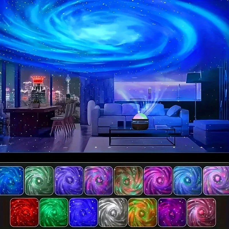 Aurora Starry Sky Projector with Remote LED Star Projector