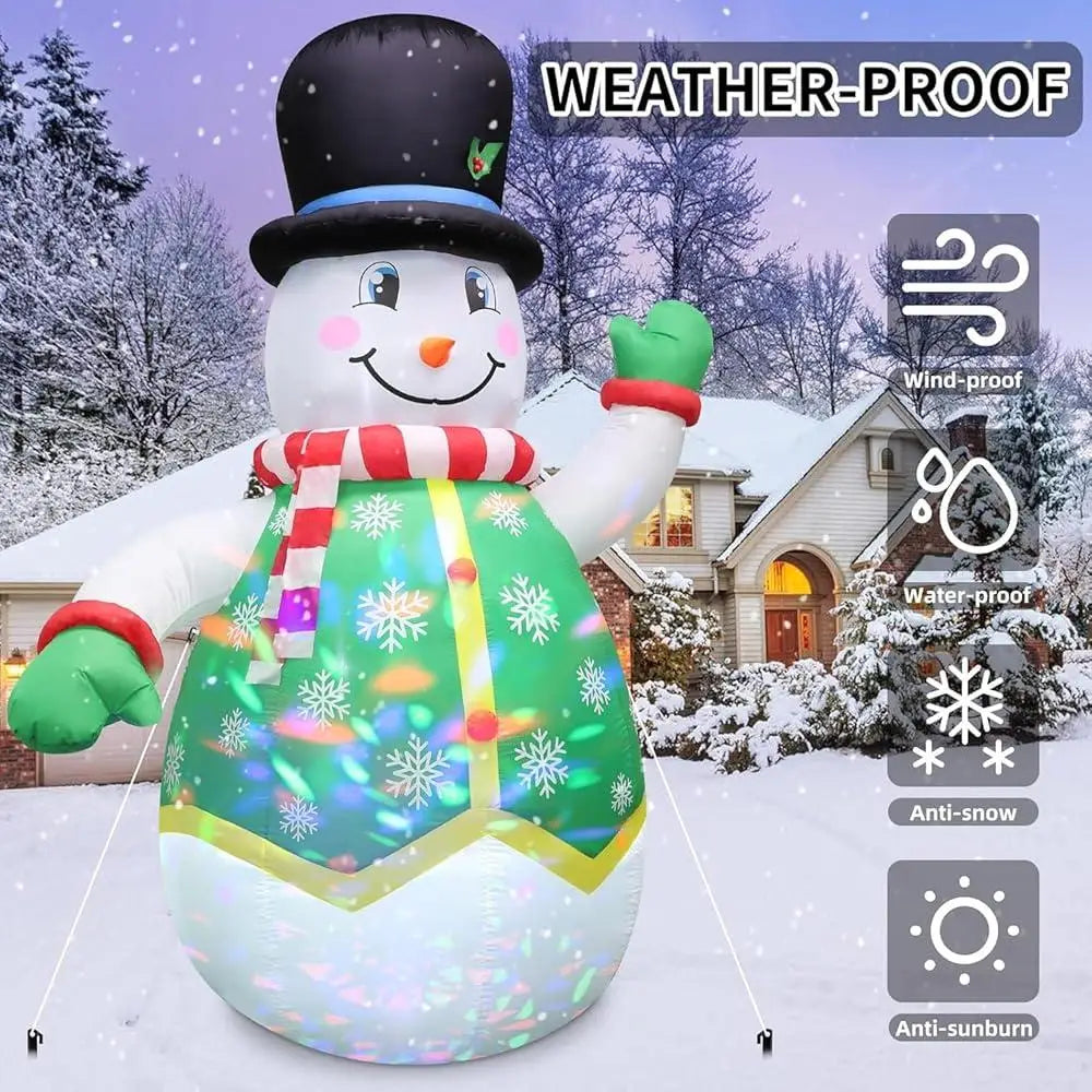 8FT Inflatable Christmas Snowman