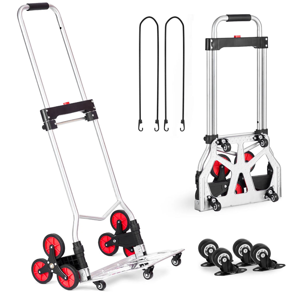 260lbs Folding Hand Truck with Telescoping Handle